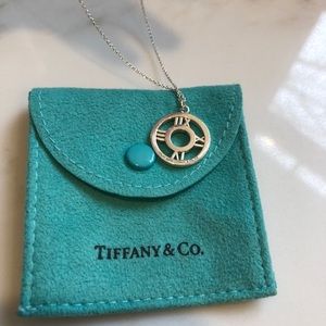 Tiffany & Co. atlas necklace sterling silver